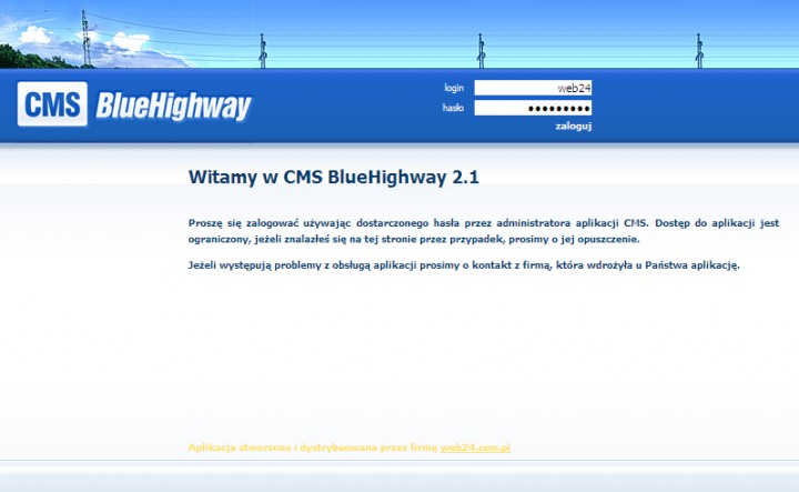 CMS BlueHighway – nowe standardy zarządzania treścią – wstęp